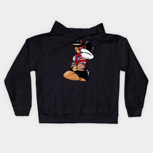 Boricua - Latina Nina Doll Kids Hoodie